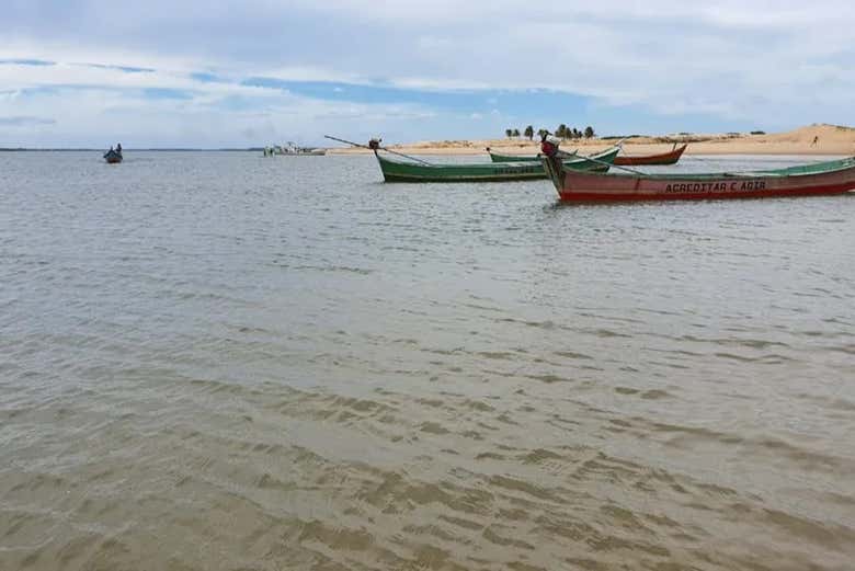 Barcos no rio São Francisco