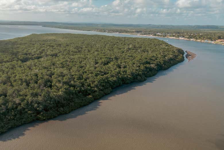 Panorámica del río Sergipe