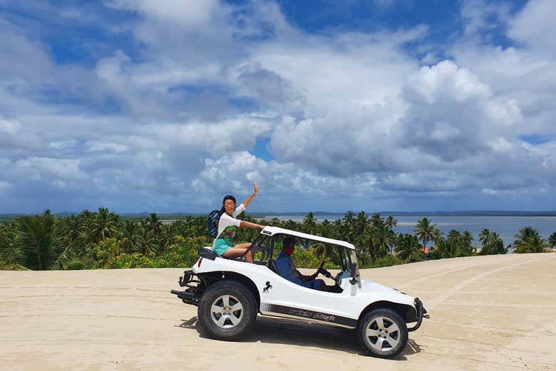 Buggy tour on the beach in Mangue Seco