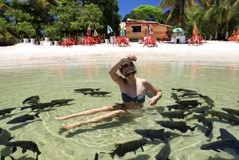 The famous fish of Lagoa dos Tambaquis