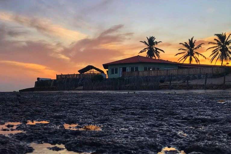 Kitesurf na Ilha das Canárias