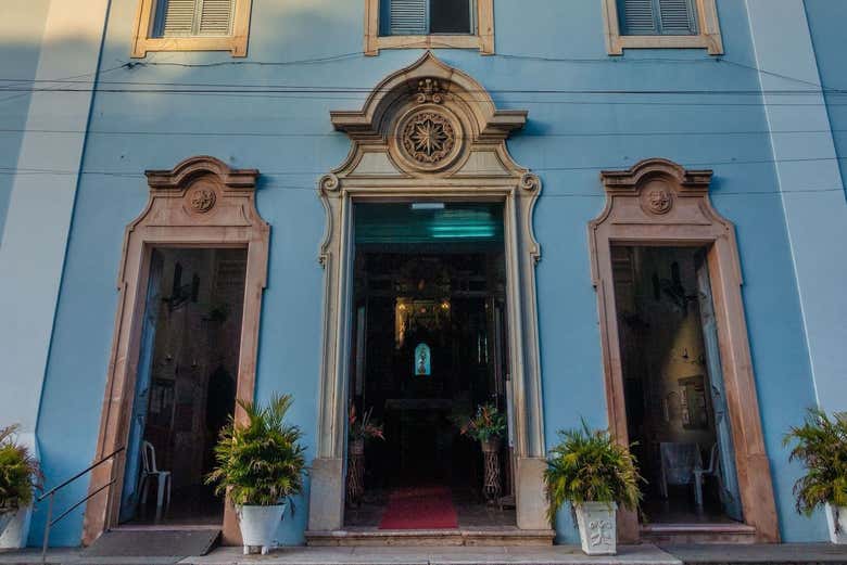 Entrada da catedral de Parnaíba