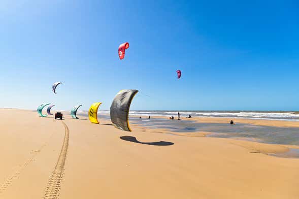 Ilha das Canarias Kitesurfing