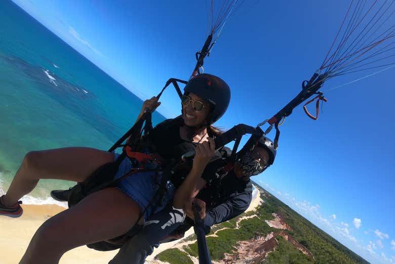Paragliding in Arraial d'Ajuda