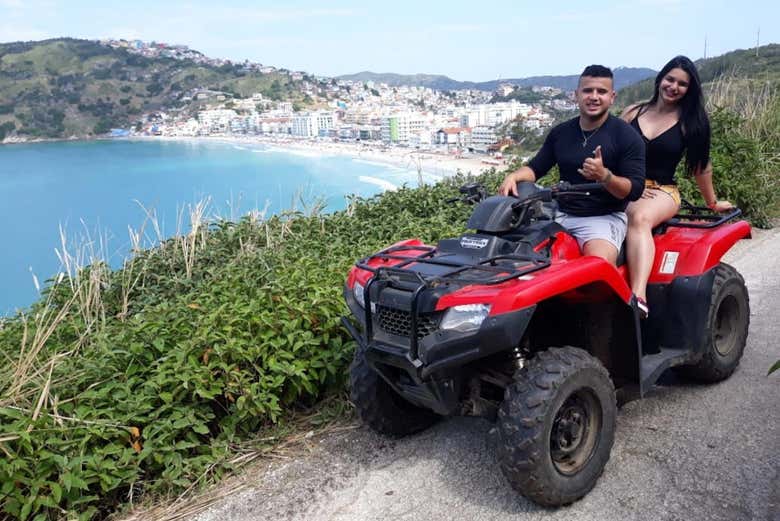 Vue panoramique d'Arraial do Cabo