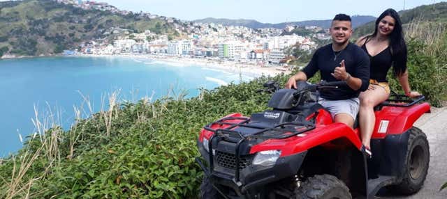 Tour de quadriciclo em Arraial do Cabo