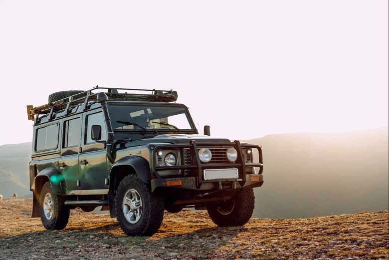4x4 listo para la ruta a Pedra Grande