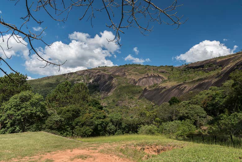 Paisagens naturais dos arredores da Pedra Grande