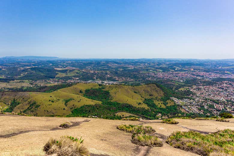 Panorâmica do topo da Pedra Grande