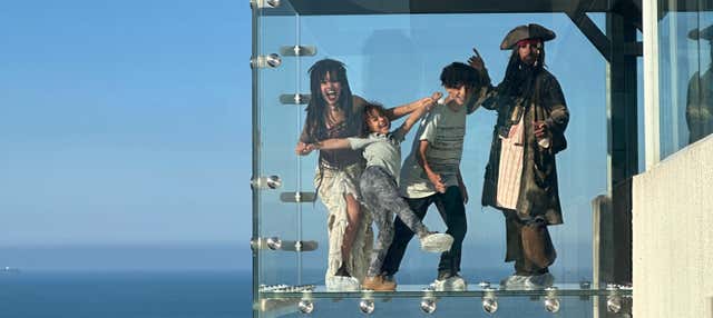 Entrada al mirador Summit BC