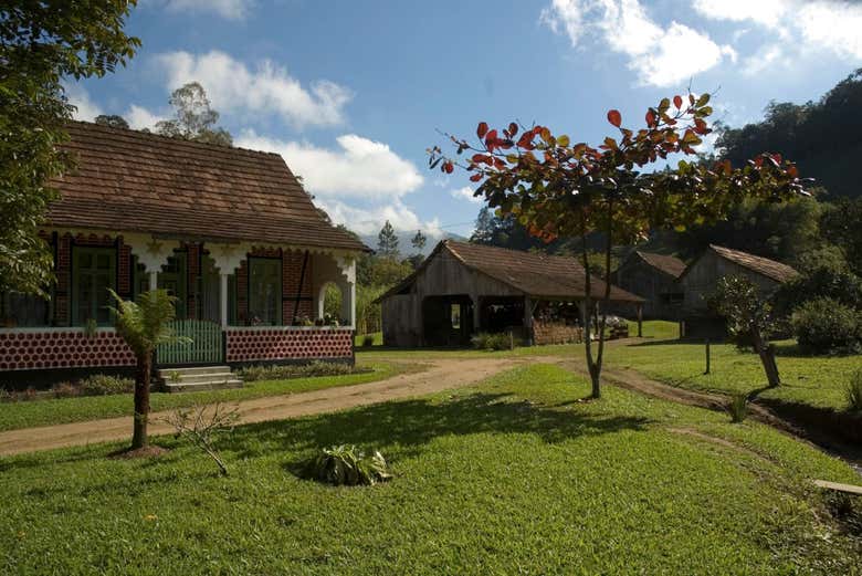 Arquitetura típica em Pomerode