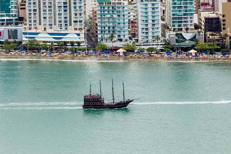 Soak up stunning views from the water