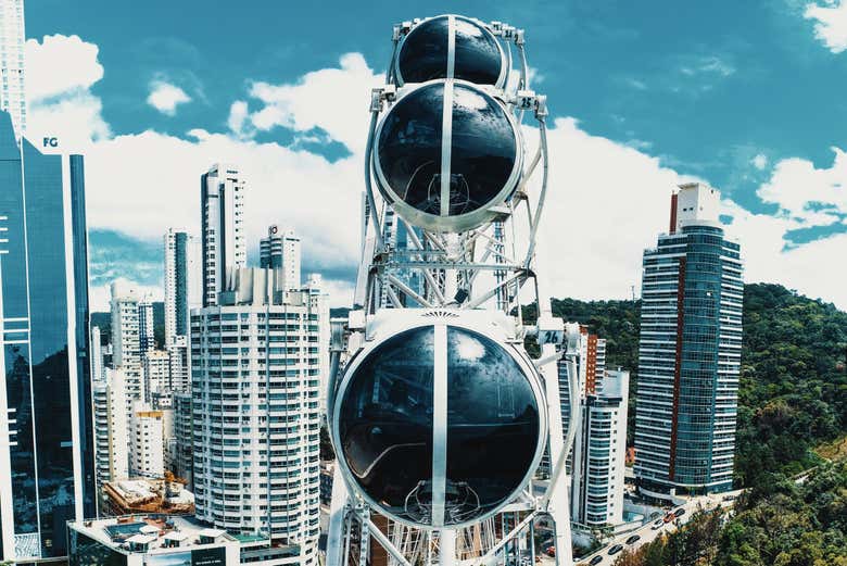 Views of the pods