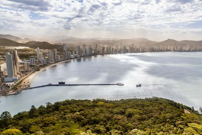 Panoramic of Balneario Camboriú