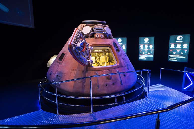Step up to a real piece of space history