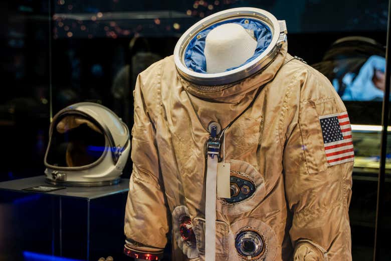 Traje espacial usado em uma das missões da NASA