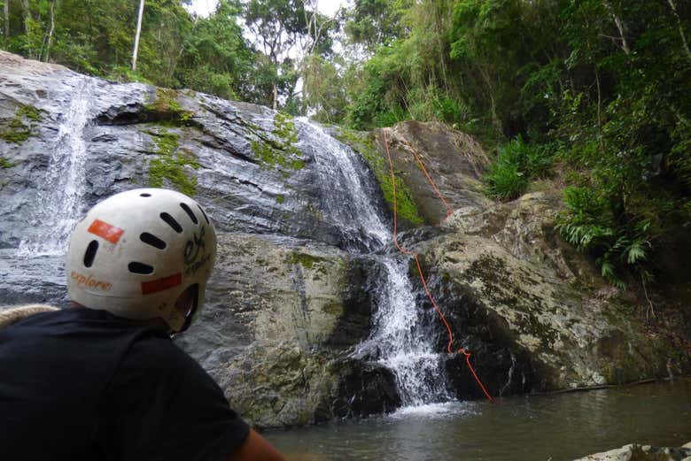 Canyoning dans les cascades