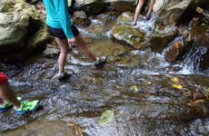 Water Trekking at the São Miguel Waterfall