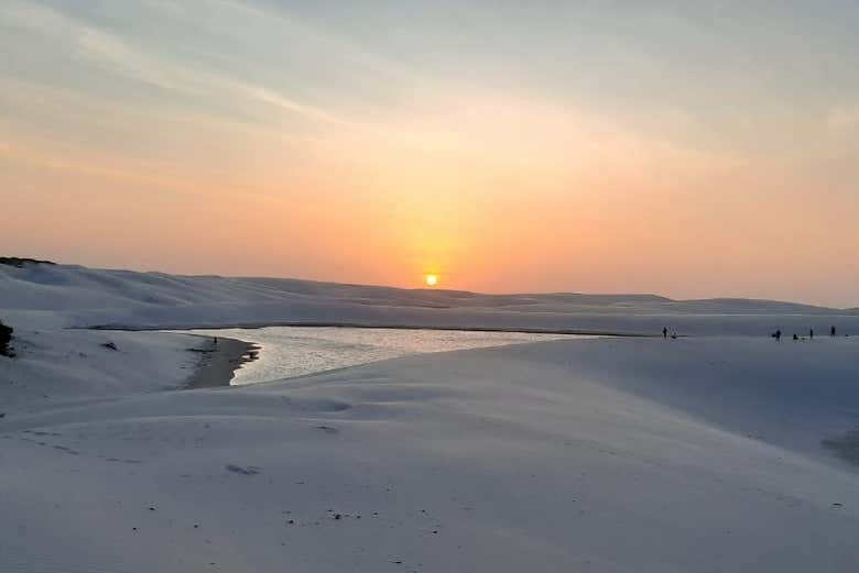 Daybreak in Lençóis Maranhenses