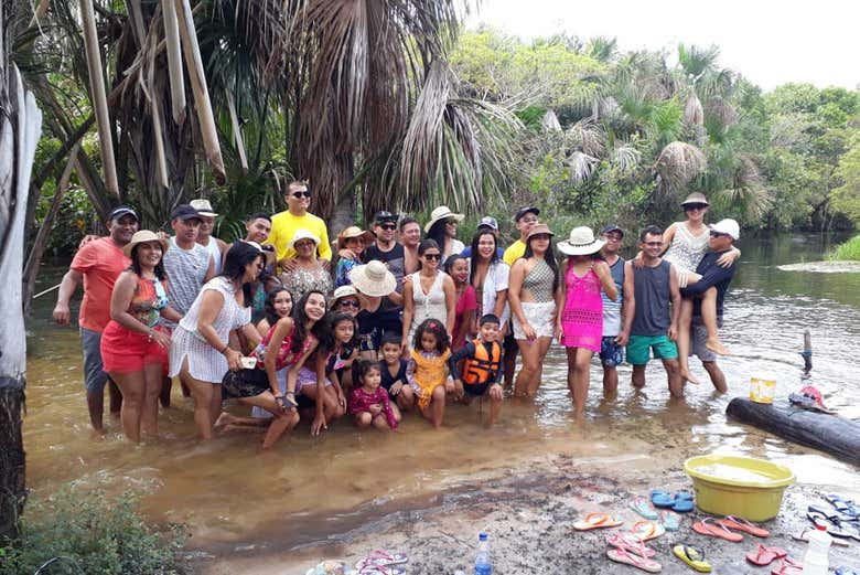Tubing experience in the Formiga River