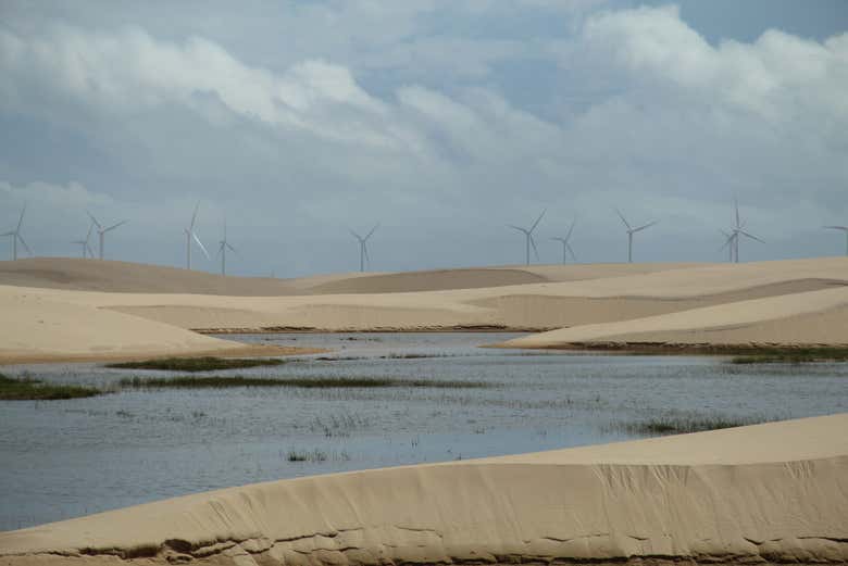 Estación eólica de Caburé