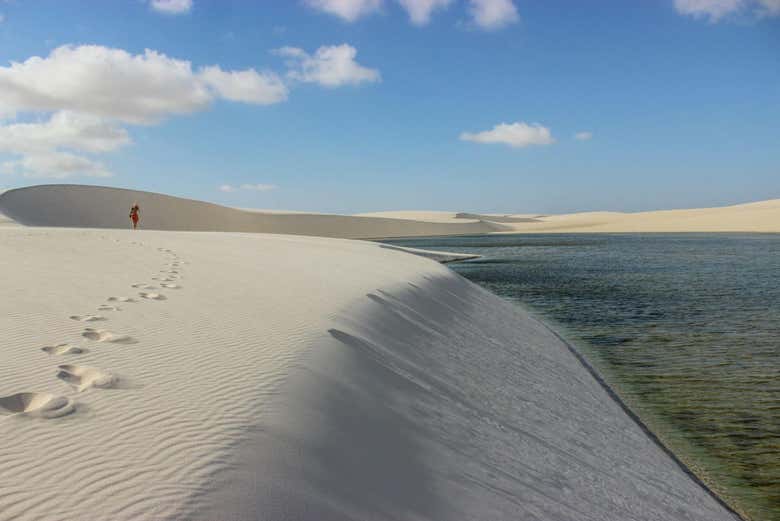 Paseando por las dunas