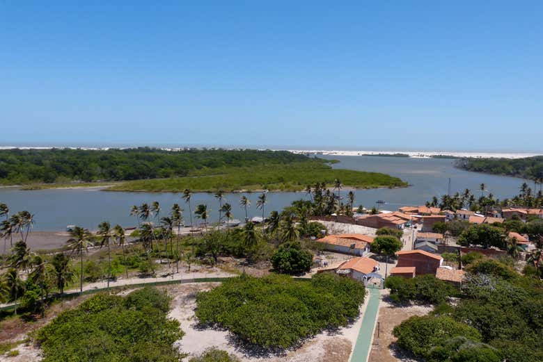 Panorámica del río Preguiças