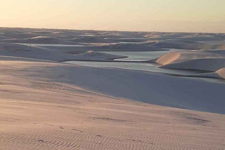 Paysage désertique du Brésil