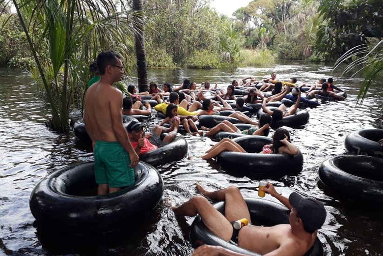 The tubing tour