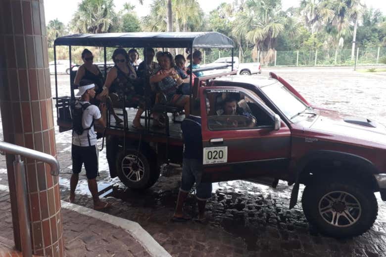 4x4 used on the activity