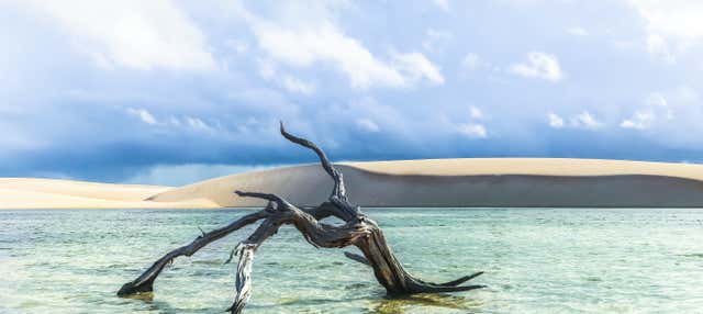 Trilha privada pelas lagoas Azul e Bonita