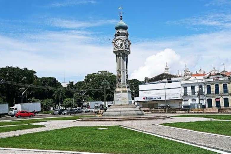 Praça do Relógio em Belém
