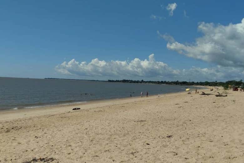 A ilha de Mosqueiro conta com 17 quilômetros de praias