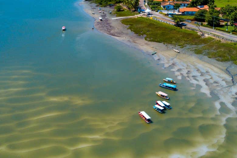 As águas pouco profundas de Salinas