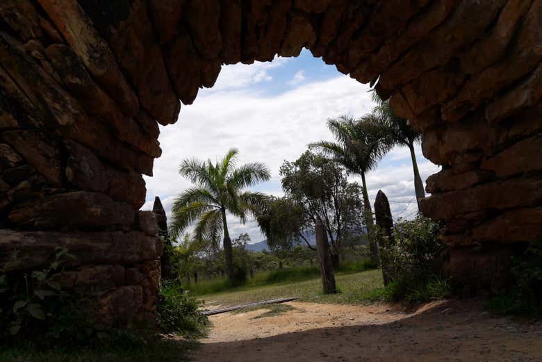Un arco en Bicame de Pedras