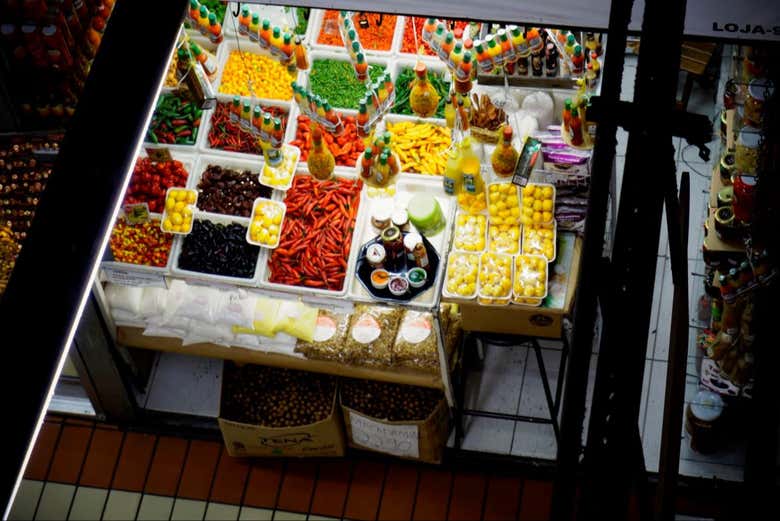 Colours and flavours fill this market!