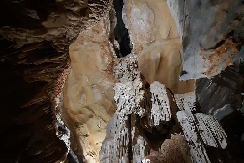 Vous admirerez des formations minérales impressionnantes