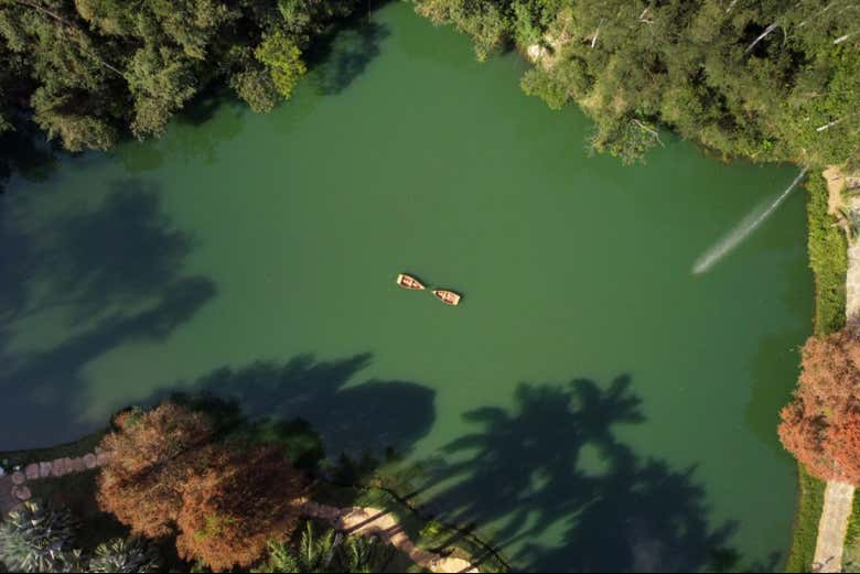 Vista aérea del Instituto Inhotim