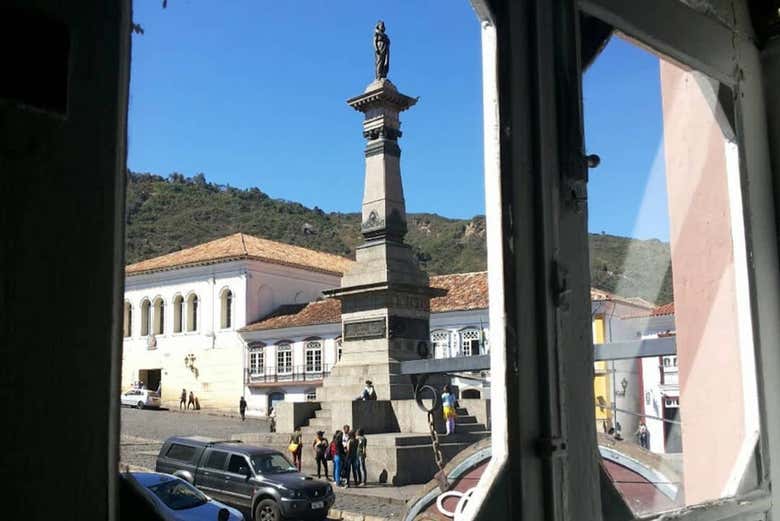 Monumento a Tiradentes em Ouro Preto
