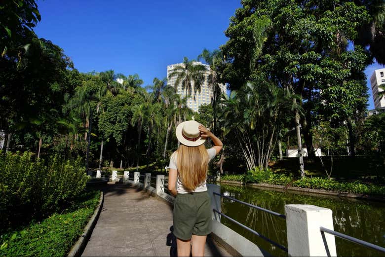 Passeando pelo parque