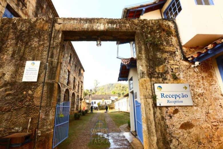 Recepção do Santuário