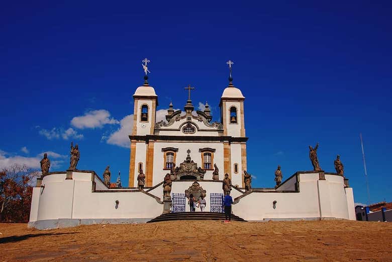 Sanctuary of Bom Jesus de Matosinhos, in Congonhas