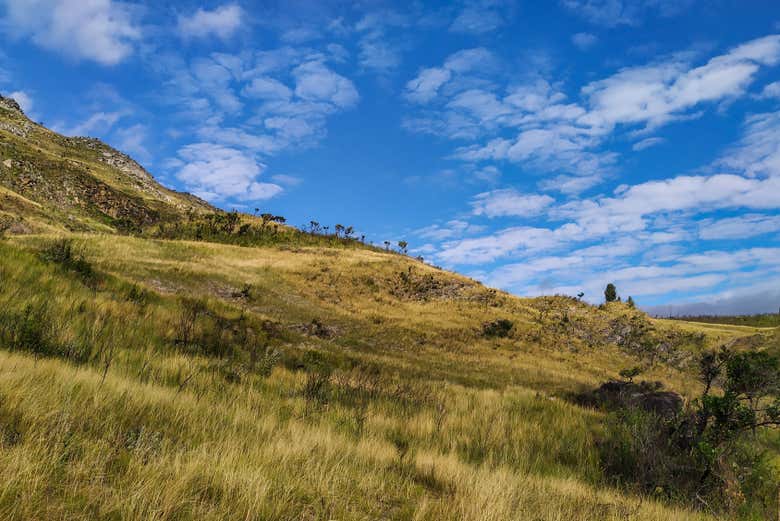 El valle en Serra do Cipó