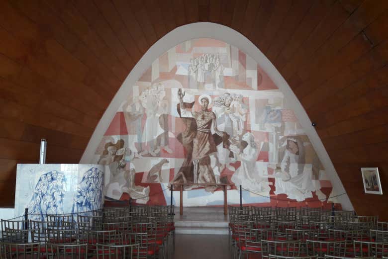 Interior do Santuário de São Francisco de Assis