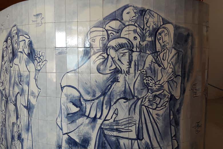 Detalhes do Santuário de São Francisco de Assis