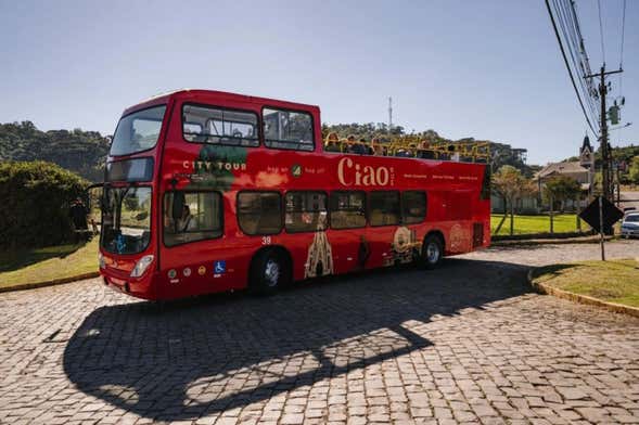 Autobus turistico di Bento Gonçalves