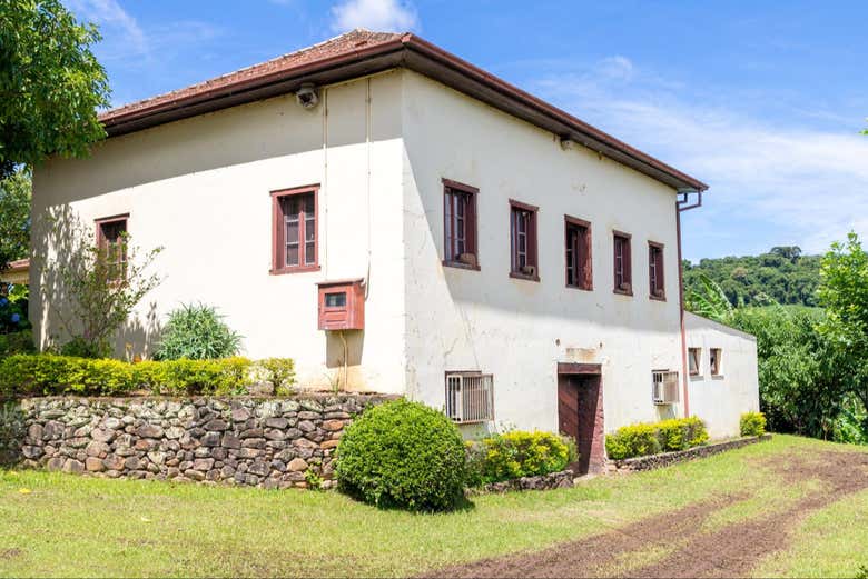 Una típica casa de la colonia italiana de Bento Gonçalves