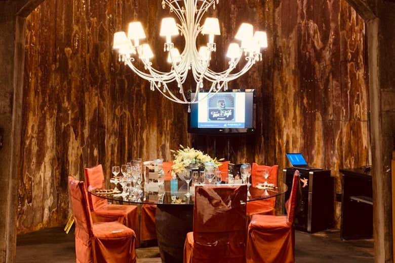 Sala de degustación
