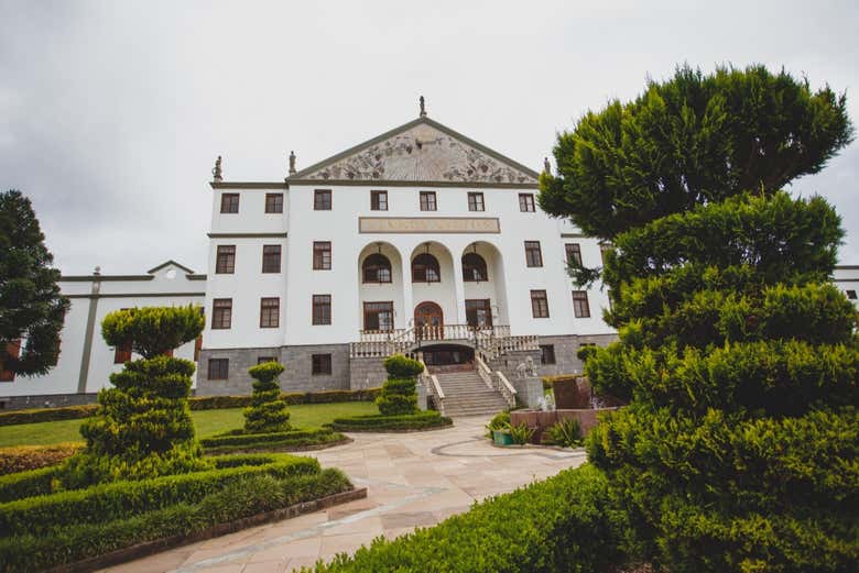 Edificio de la bodega Salton