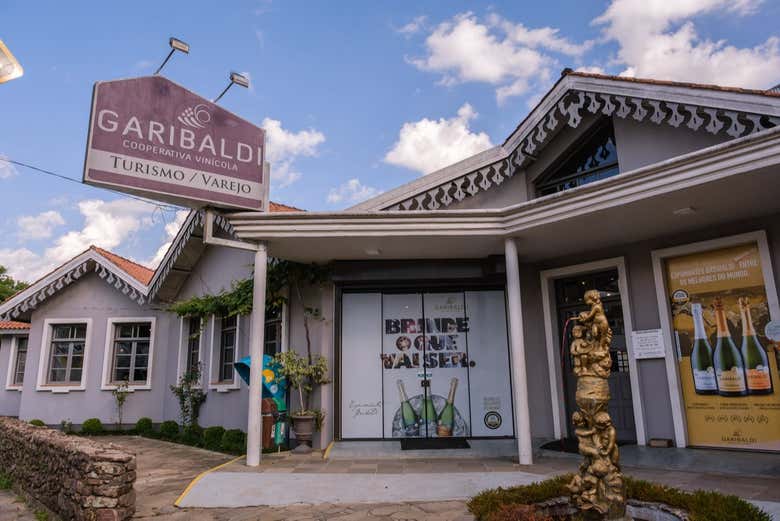 Fachada da Vinícola Garibaldi